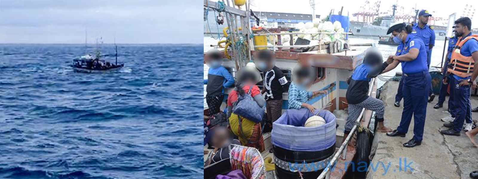 හොර පාරෙන් රට යන්න හැදූ පුද්ගලයින් 33 ක් අත්අඩංගුව